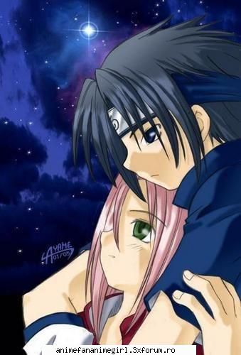 sakura si sasuke - scuze,am pus aceeasi poza! - Naruto
